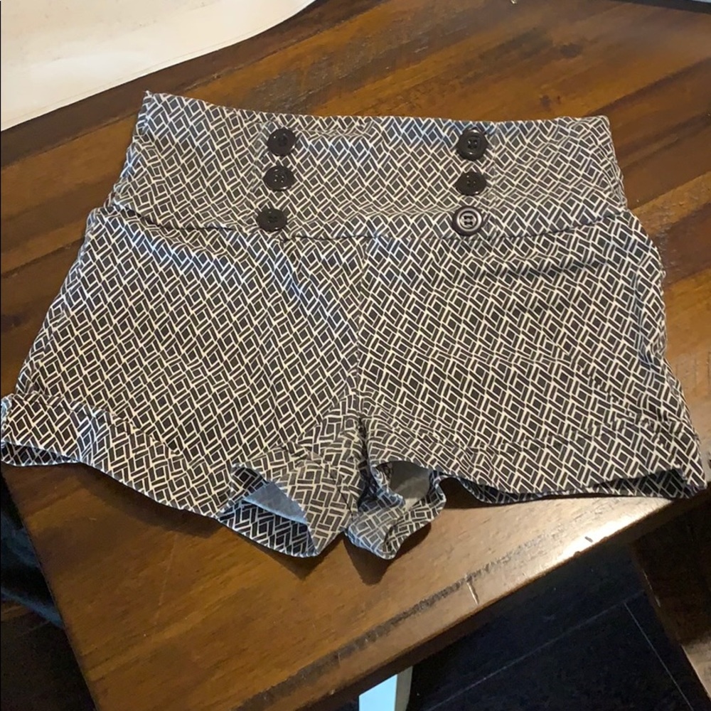 High waisted shorts